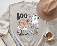 Coton Ouaté Sans Capuchon Boo Halloween