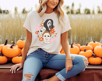 T-Shirt Halloween Florale