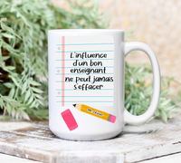 Tasse à Café l'influence d'un Enseignant(e)