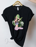 T-Shirt Monstera Yoga