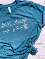 T-shirt Groupe Sanguin