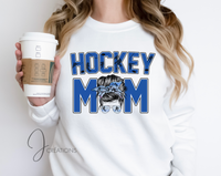 Coton Ouaté Sans Capuche Hockey Mom