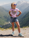 T-Shirt Enfant Coeur Camping