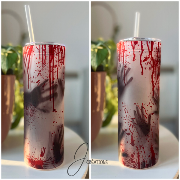 Goblet en Verre 25oz Halloween