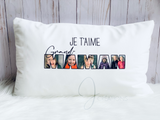 Coussin personnalisé avec photos