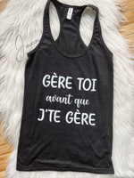 Camisole Femme Gère Toi