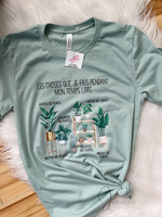 T-shirt Plantes Mon Temps Libre