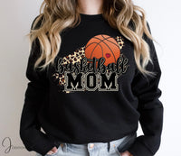 Coton Ouaté Sans Capuche Basketball Mom