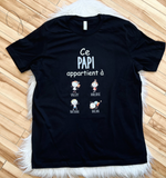 T-Shirt Ce Papa/Papi/Grand-Papa Appartient