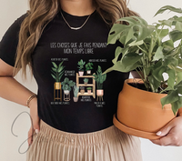 T-shirt Plantes Mon Temps Libre