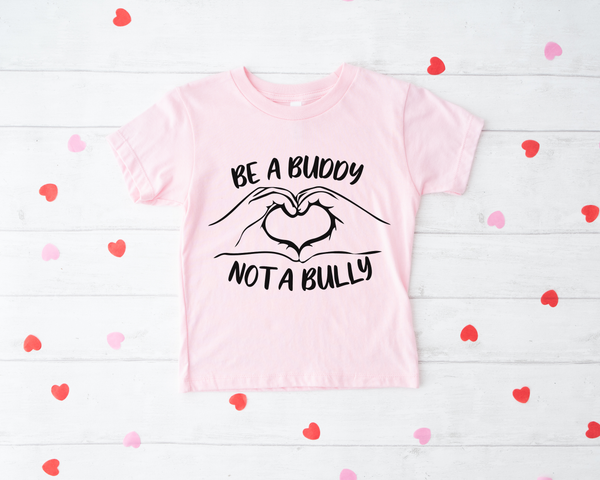 T-Shirt Enfant Rose Be A Buddy