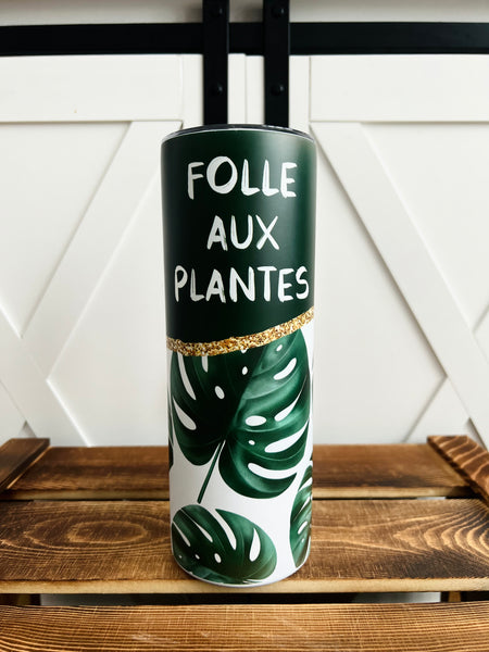 Bouteille Isotherme Folle Aux Plantes