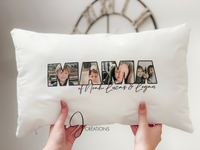 Coussin personnalisé avec photos