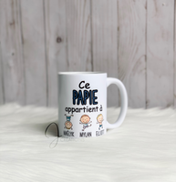 Tasse a cafe pour Papa/Papie/Grand-Papa